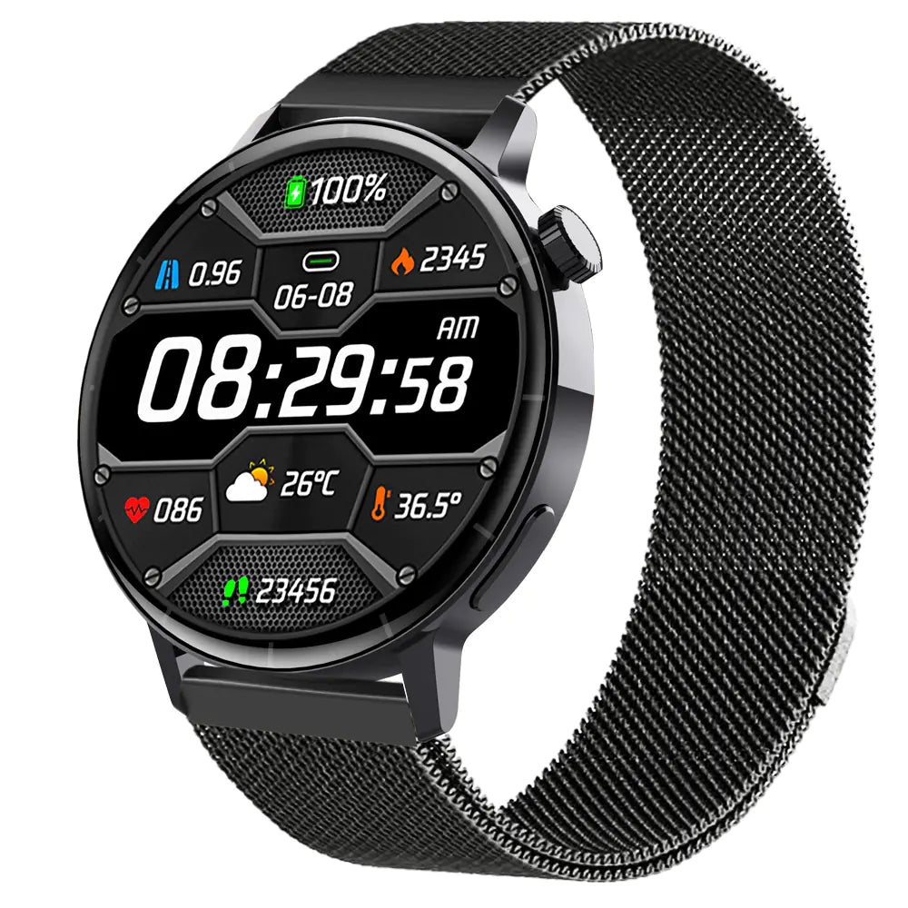 F67S Blood Glucose Smart Watch with Red Light Function