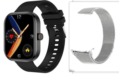 Smartwatch with Bluetooth for Heart Rate and Blood Pressure